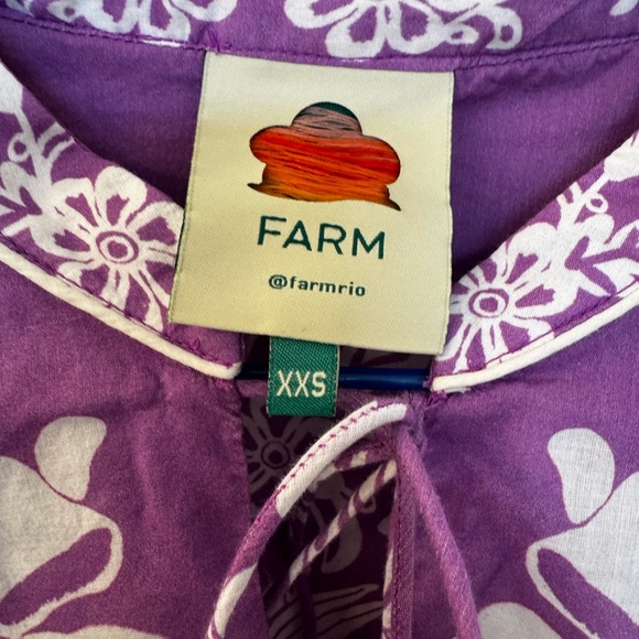 Lilac Sweet Garden Long Sleeve Blouse - Picture 2 of 5